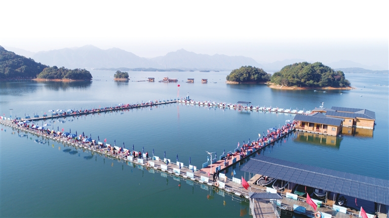 庐山西海瑶池湾垂钓基地.